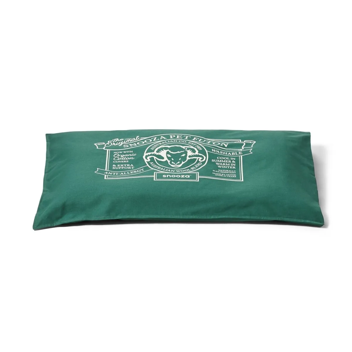 Organic Pet Futon Green