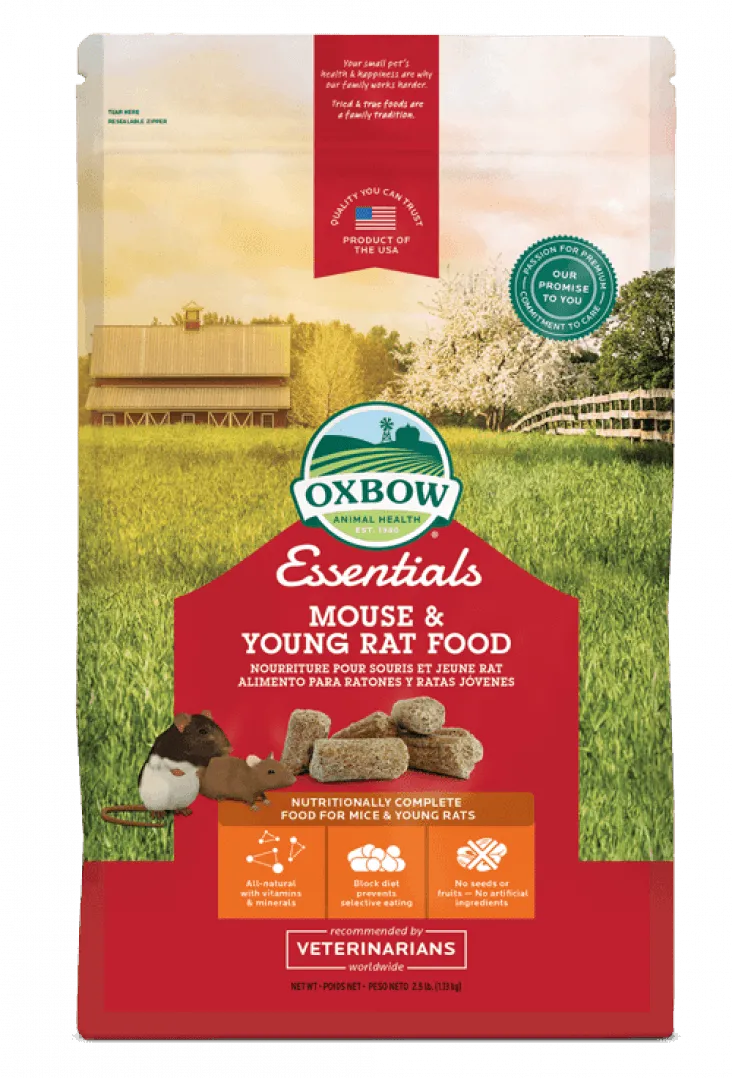 Oxbow Essentials - Mouse & Young Rat Food