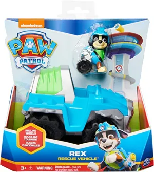 Paw Patrol Basic Vehicle Rex Rescue Vehicle