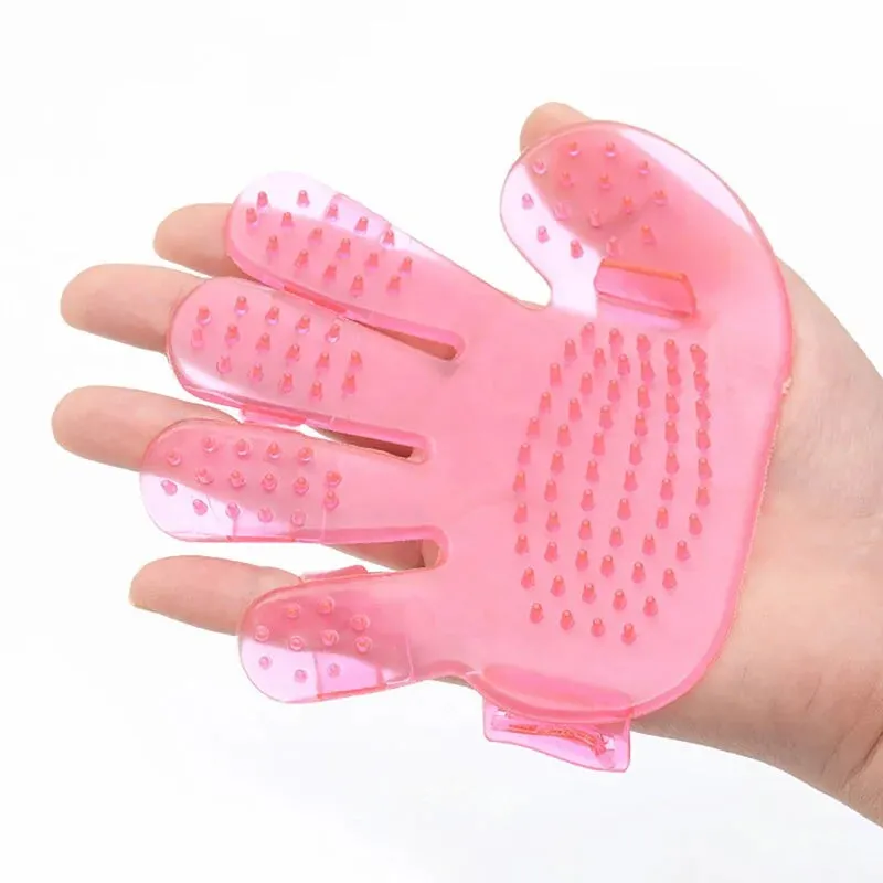 Pet Deshedding Brush Glove