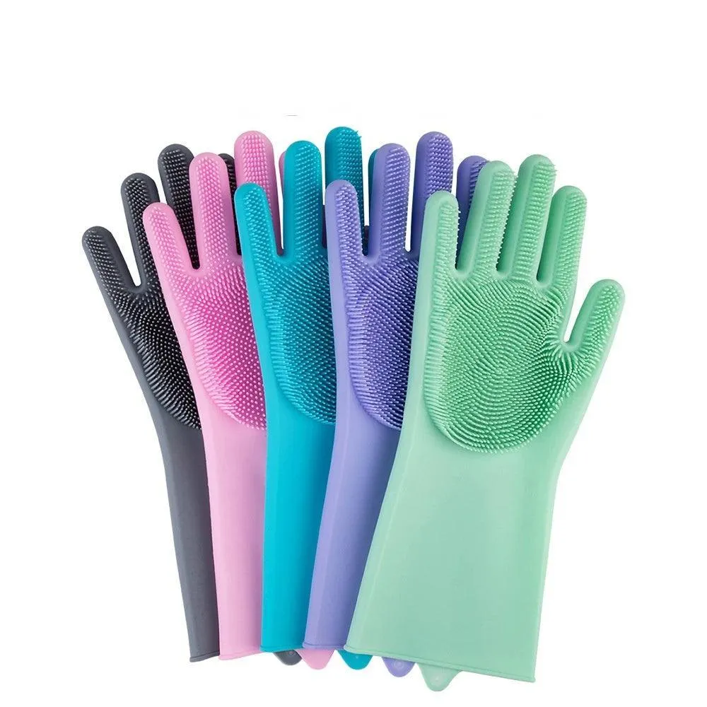 Pet Grooming Shampoo Gloves for Dogs and Cats