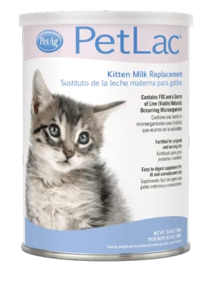 PetAg PetLac Kitten Milk Replacer Powder 10.5oz