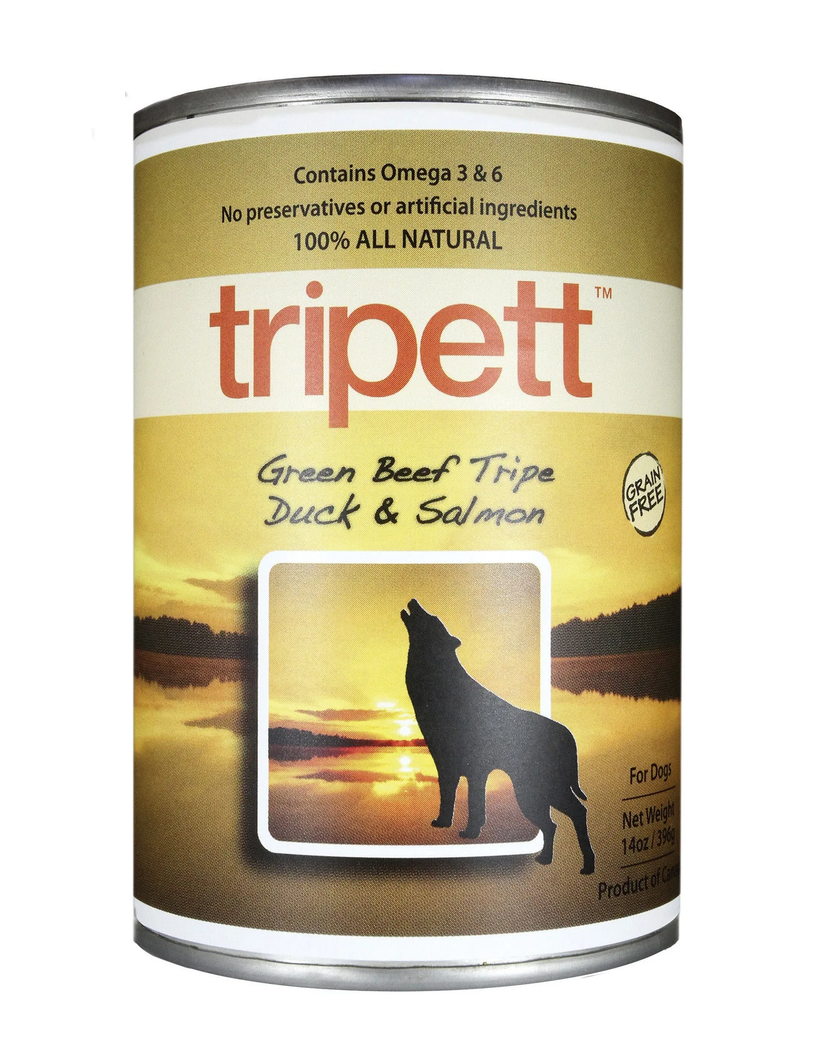 PetKind Tripett Green Beef Tripe Duck & Salmon