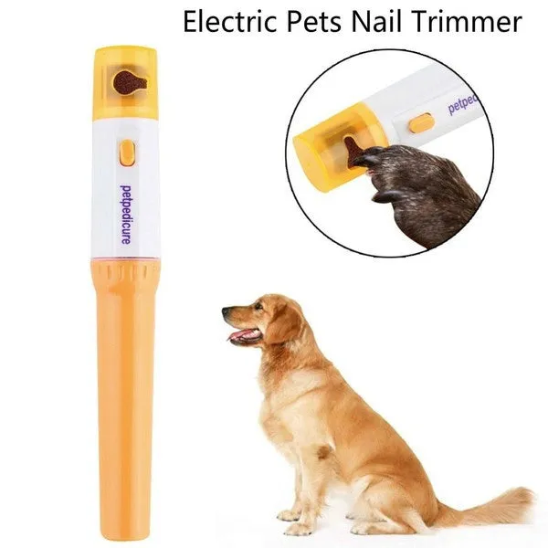 Professional Electric Pet Nail Trimmer for Cat & Dog Nail Clippers, Grinder, Scissors