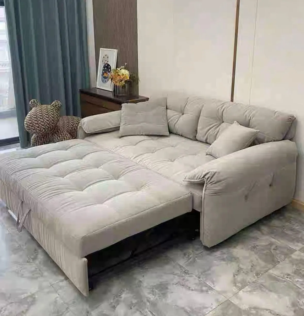 Rowen Slider Backrest Sofa Bed