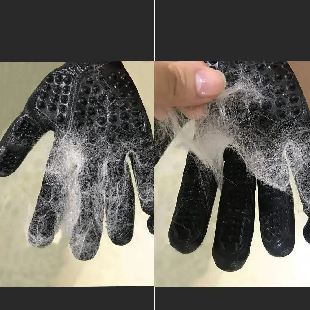 Shedding Grooming Gloves Bathing Hair Removal