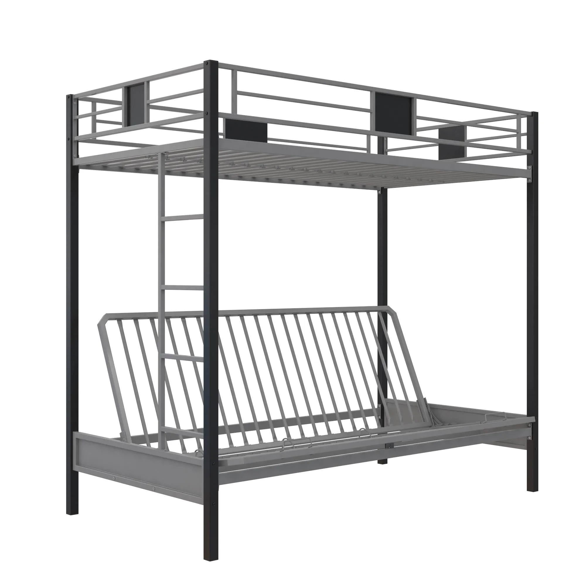 Silver Screen Loft Bed with Futon