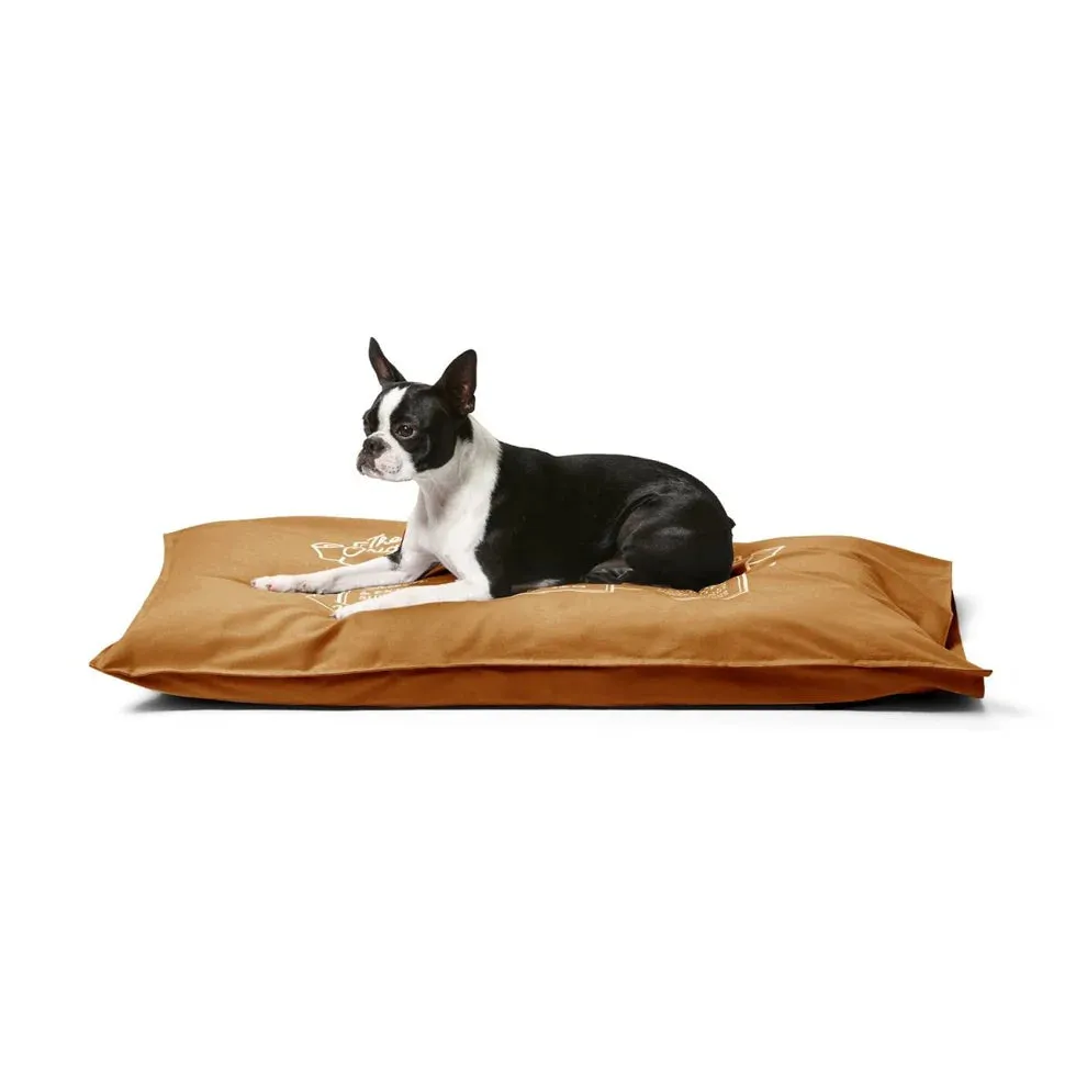 Snooza Cotton Canvas Pet Futon Caramel Dog Bed Mighty