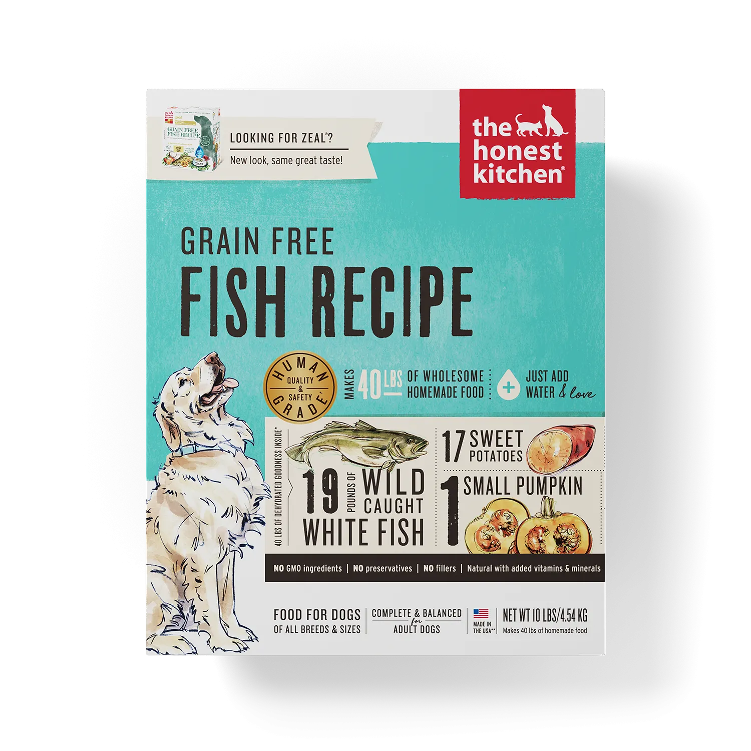 The Honest Kitchen Dehydrated Grain Free Fish