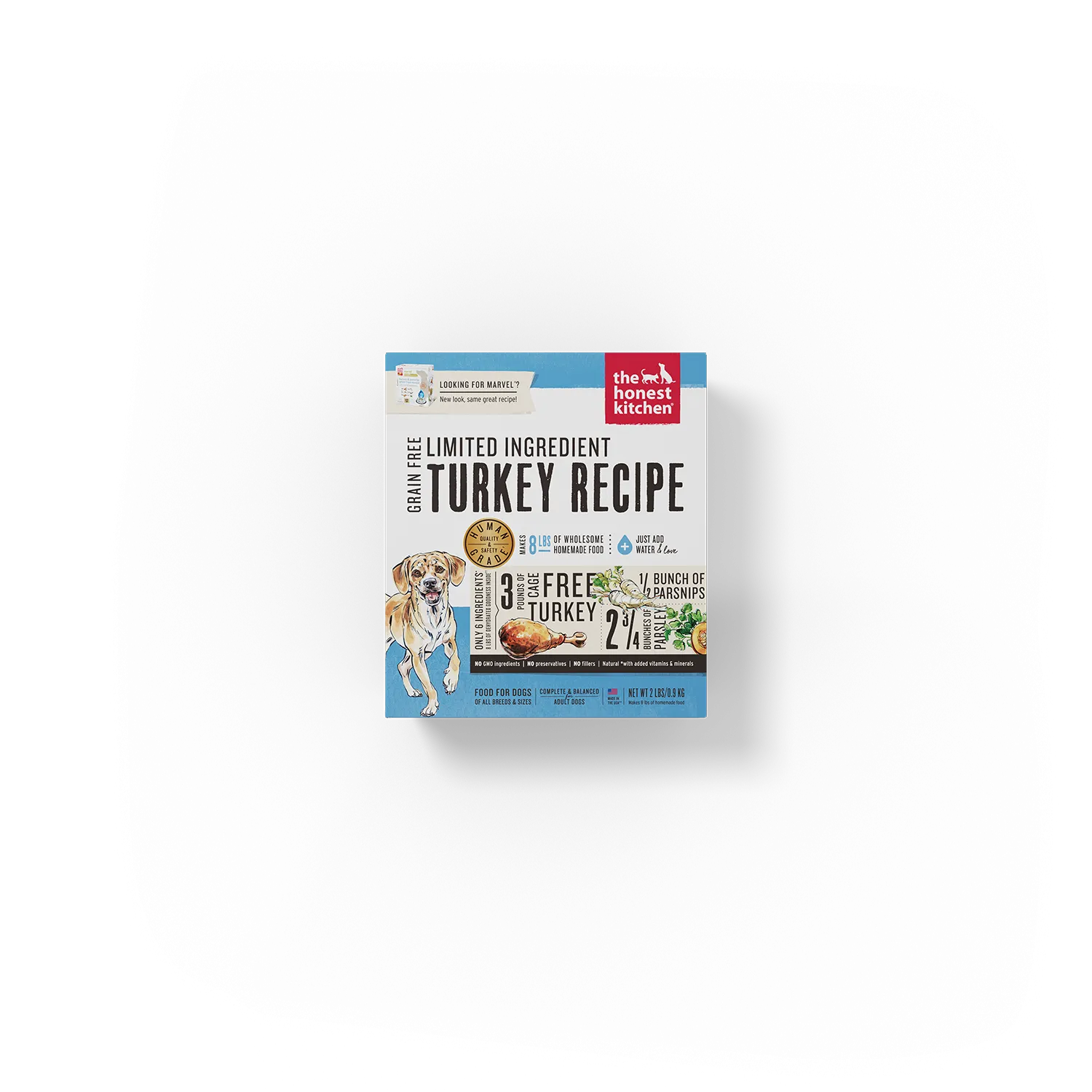 The Honest Kitchen Dehydrated Limited Ingredient Turkey Dog Food