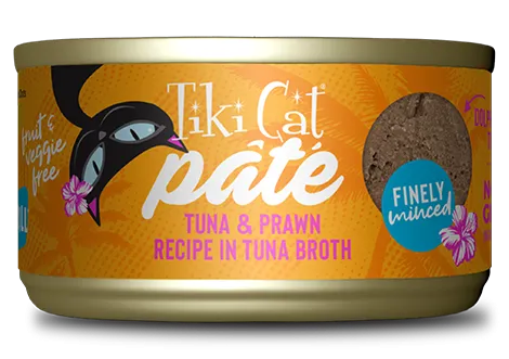 Tiki Cat - Grill Pate Tuna & Prawn Recipe Wet Cat Food