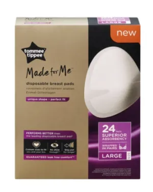 Tommee Tippee Breast Pads - Large (24 pack)